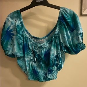 Fun crop top off shoulder